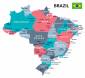Mapas dos estados do Brasil